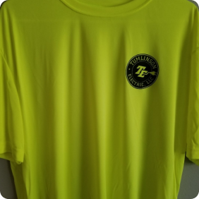 Safety Yellow Dri Fit Tee Short Sleeve